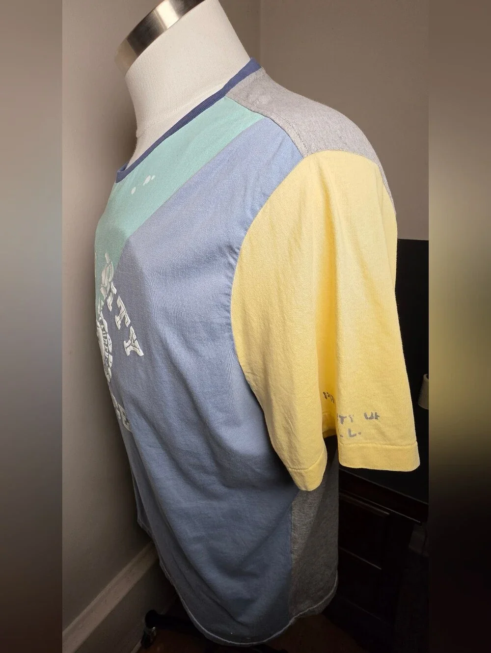 Polo by Ralph Lauren Pastel Colorblock Graphic Crewneck Tee
